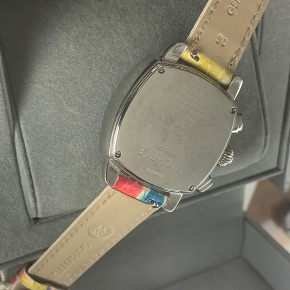 Authentic MICHELE ASCALON Steel DIAMONDS WATCH